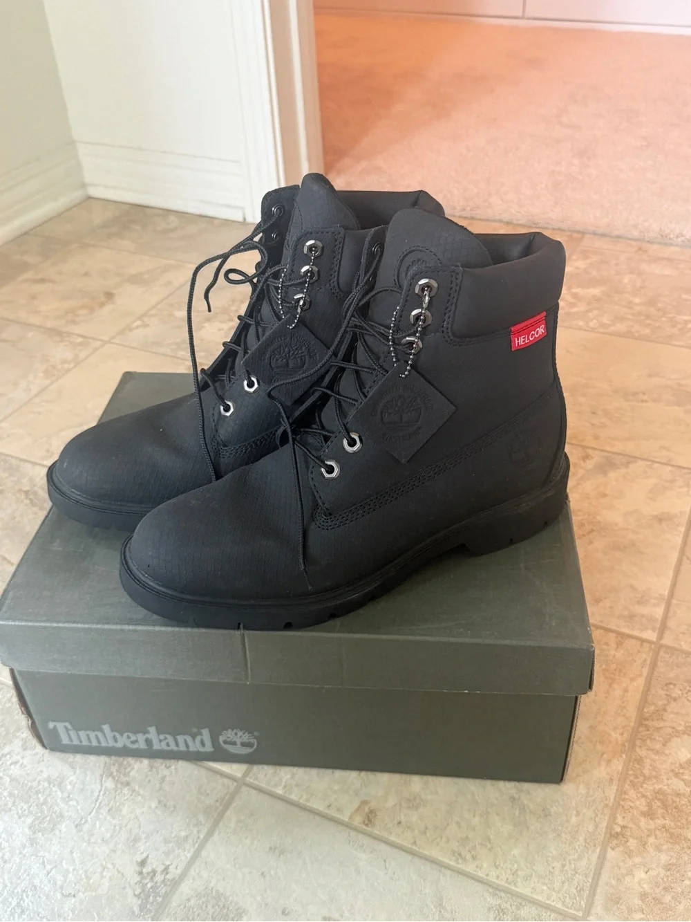 Timberland 6 in boot in black, men
